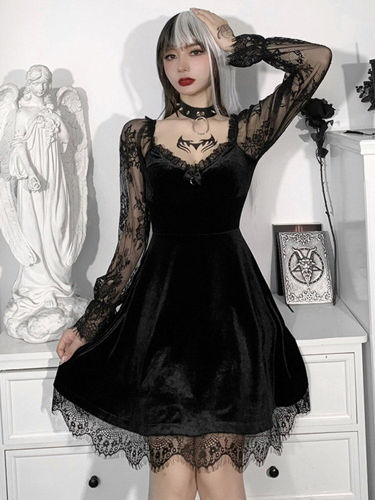 A Vintage Style Dress with Delicate Timeless Details