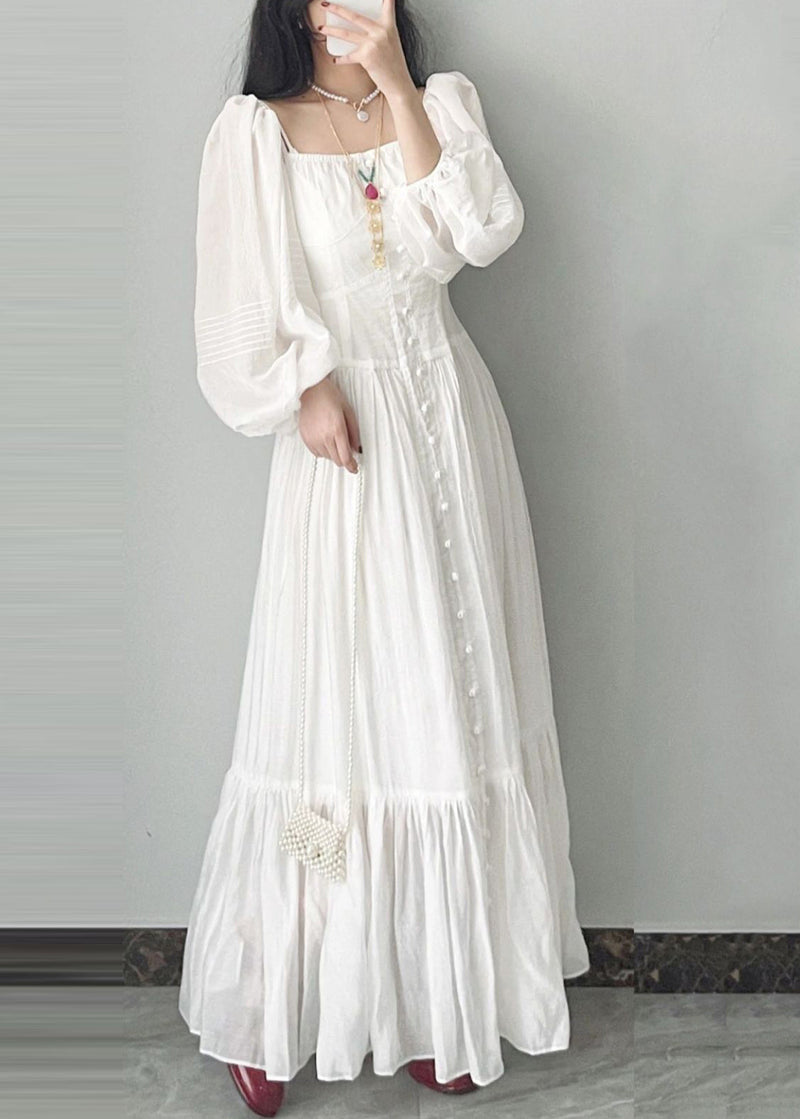 A Vintage Style Dress with Delicate Timeless Details