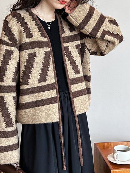 Vintage Inspired Cardigan with a Contemporary Edge