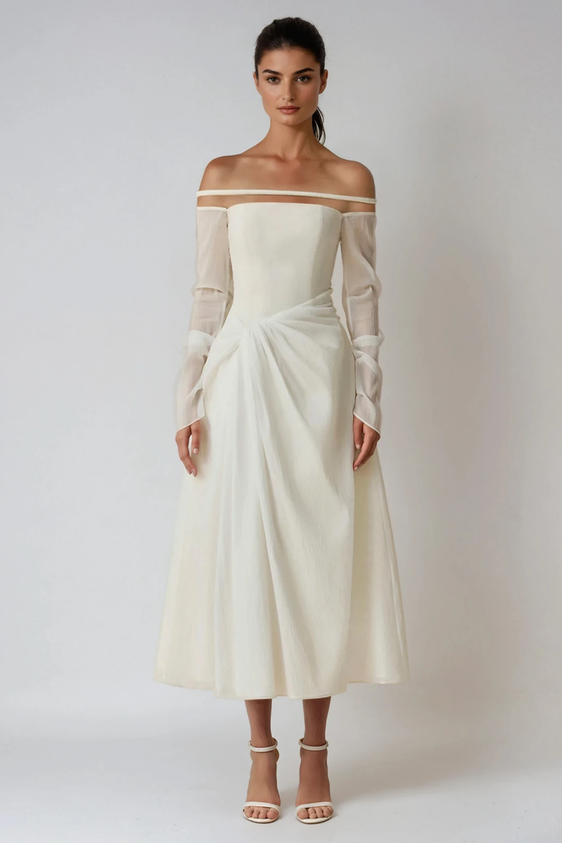 A Vintage Style Dress with Delicate Timeless Details
