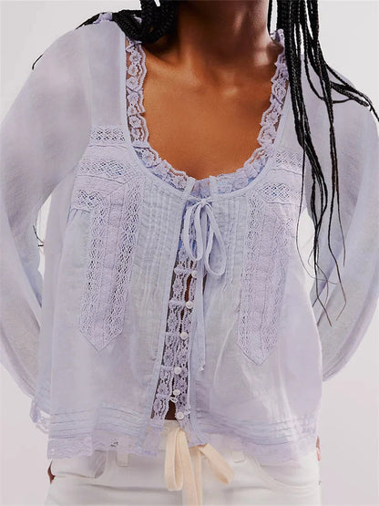 Vintage Inspired Blouse with a Contemporary Edge