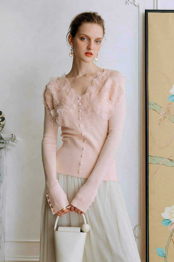 Gracefully Styled Top for Any Occasion