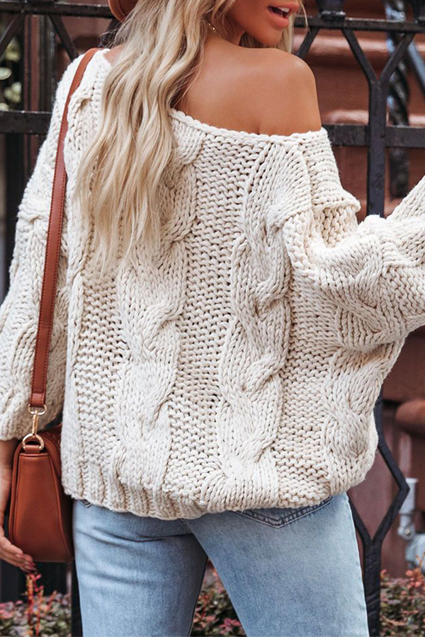Vintage Inspired Sweater with a Contemporary Edge