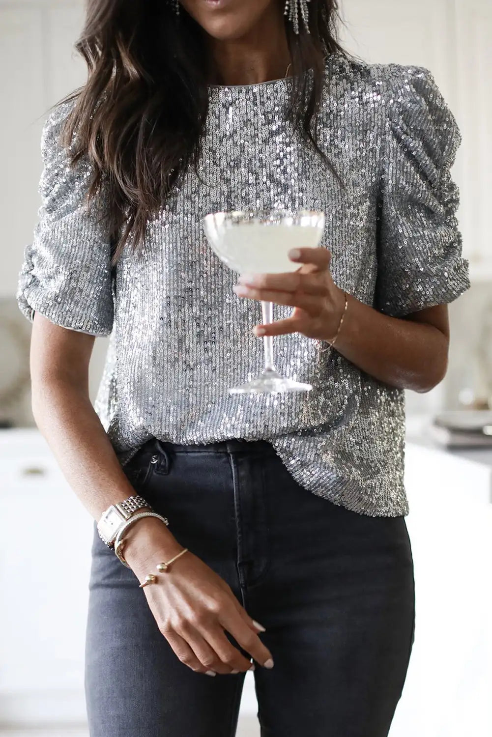 Gracefully Styled Top for Any Occasion