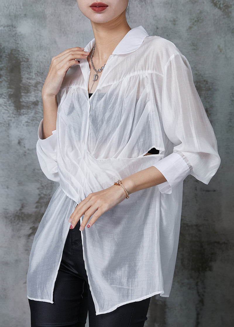 Well Tailored Shirt with a Graceful Silhouette