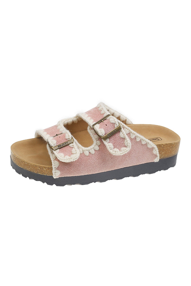A Vintage Style Sandals with Delicate Timeless Details