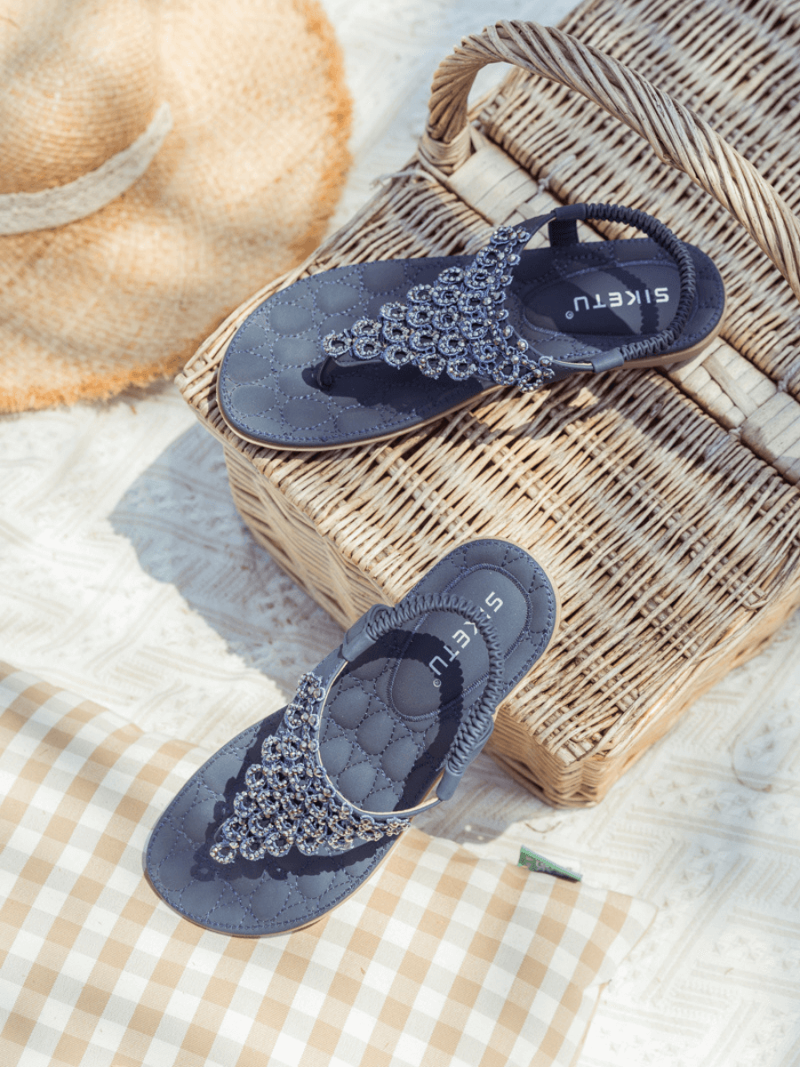 Classic Vintage Sandals with a Flattering Fit