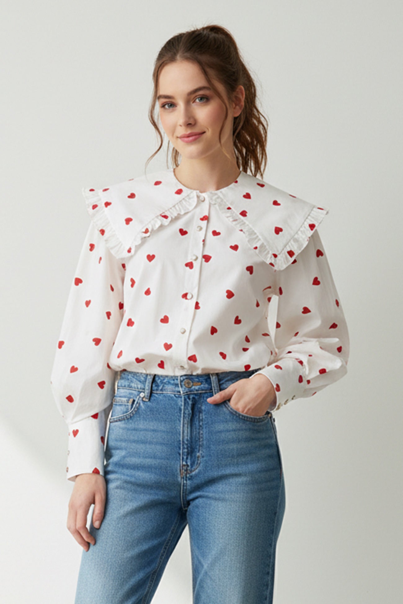 Elegantly Styled Blouse for Everyday Wear