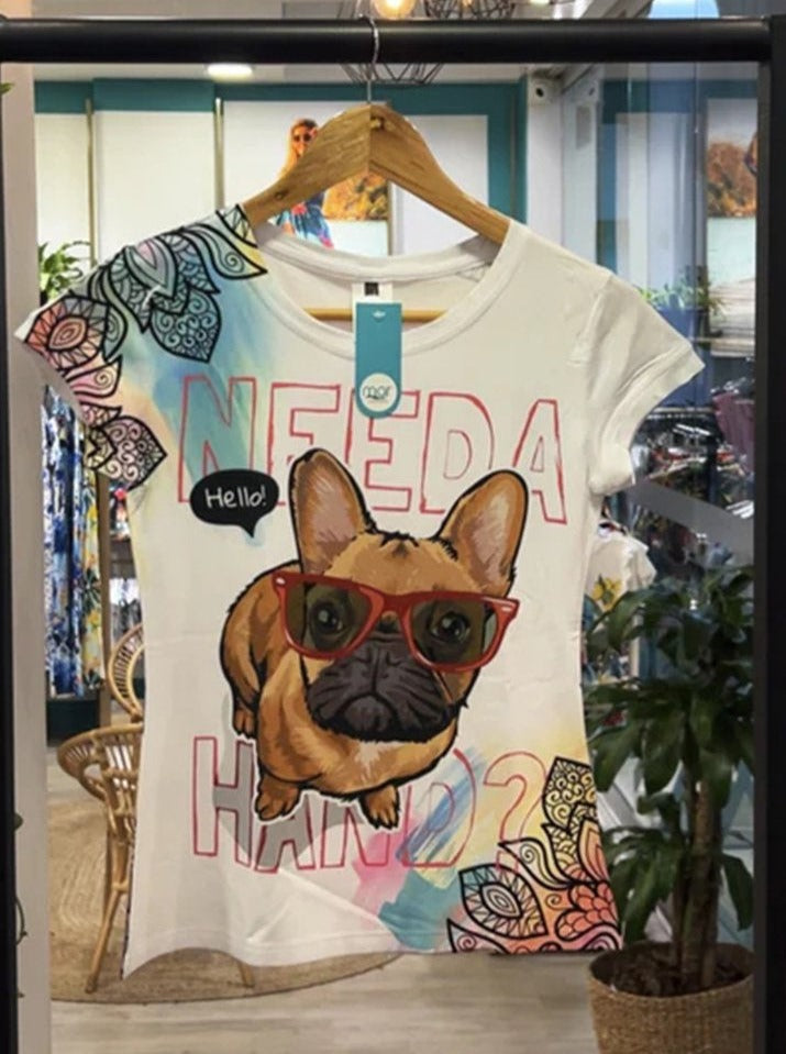 A Vintage Style T-Shirt with Delicate Timeless Details