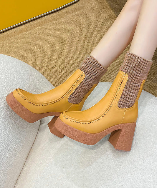 A Vintage Style Boots with Delicate Timeless Details