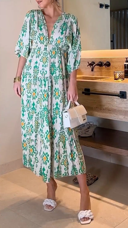A Vintage Style Dress with Delicate Timeless Details