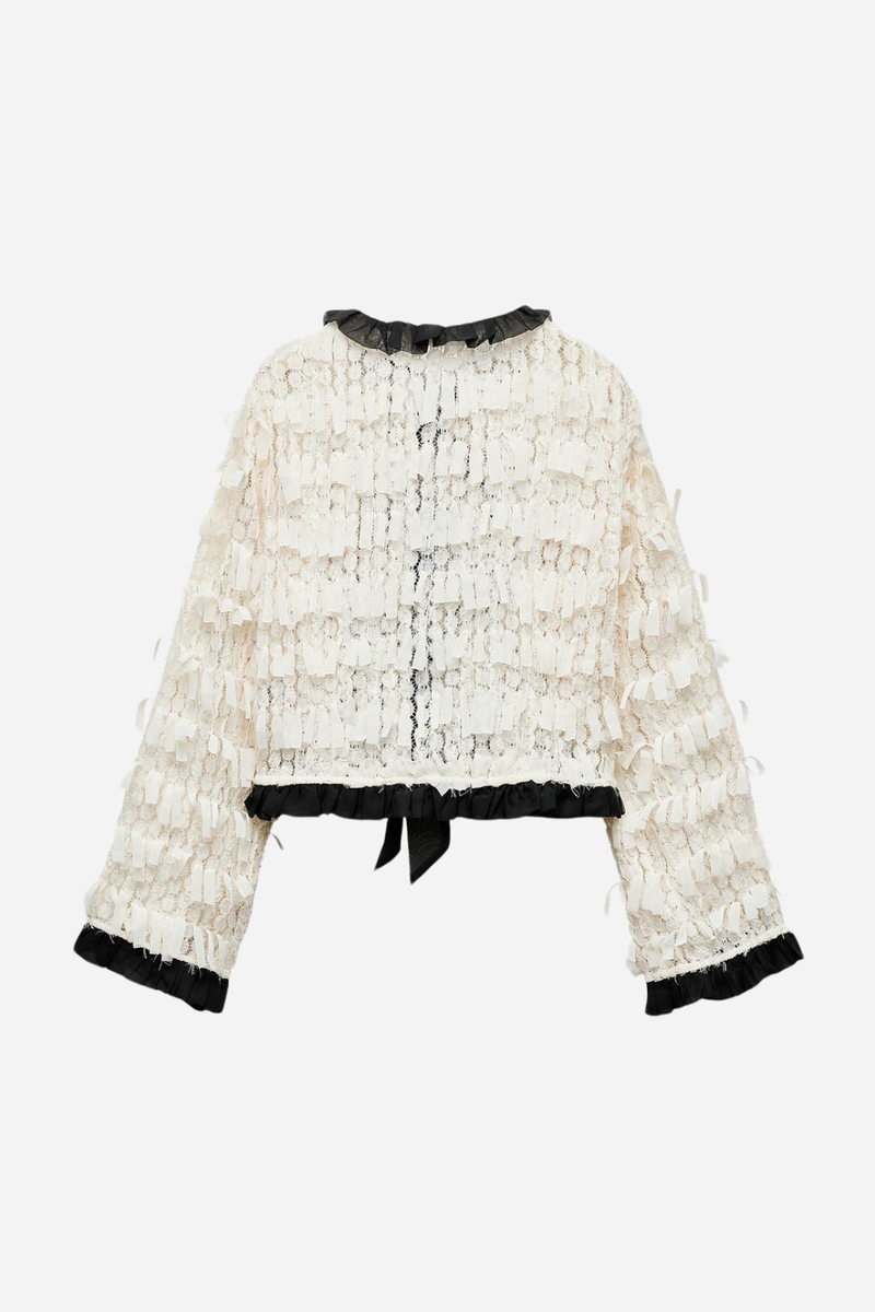 Vintage Inspired Cardigan with a Contemporary Edge