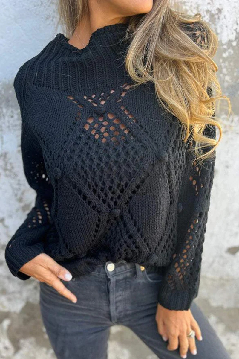 Beautifully Finished Sweater in a Timeless Design