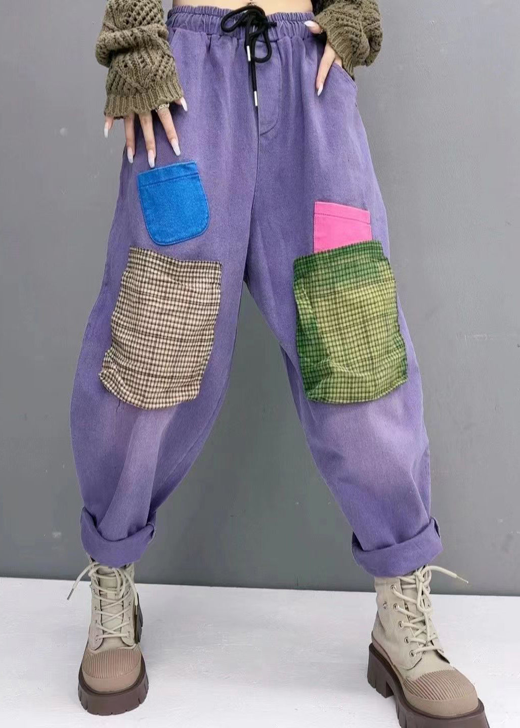 A Vintage Style Pants with Delicate Timeless Details