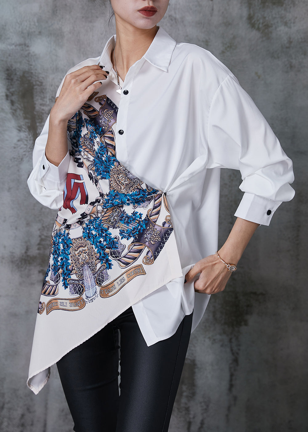 A Vintage Style Shirt with Delicate Timeless Details
