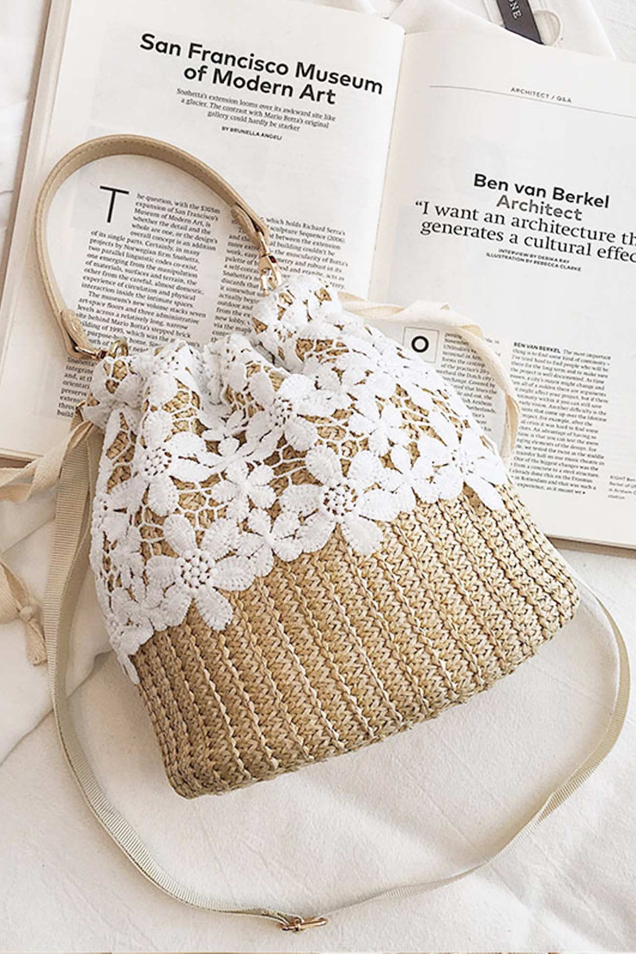 A Vintage Style Bag with Delicate Timeless Details
