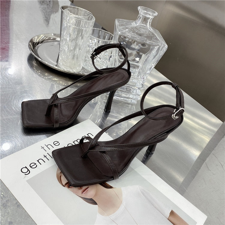 A Vintage Style Sandals with Delicate Timeless Details