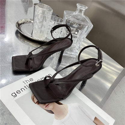 A Vintage Style Sandals with Delicate Timeless Details