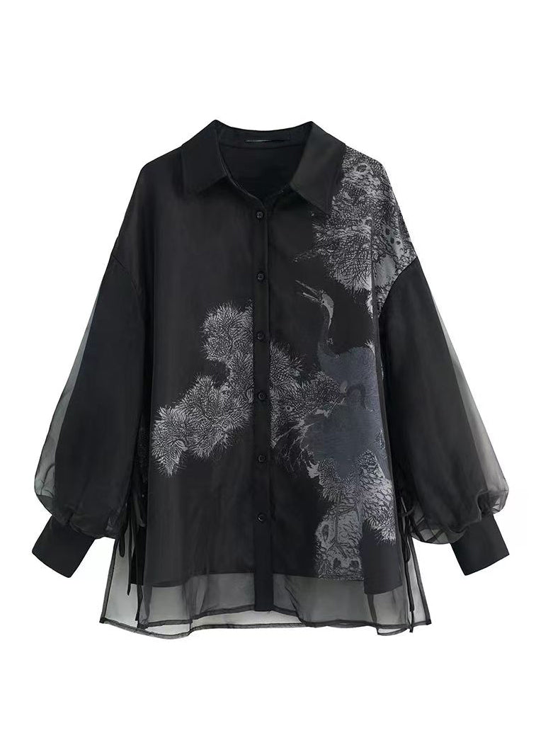 A Vintage Style Shirt with Delicate Timeless Details