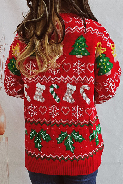 Vintage Inspired Sweater with a Contemporary Edge