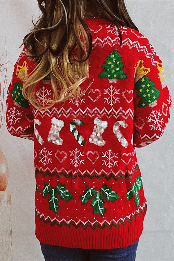 Vintage Inspired Sweater with a Contemporary Edge