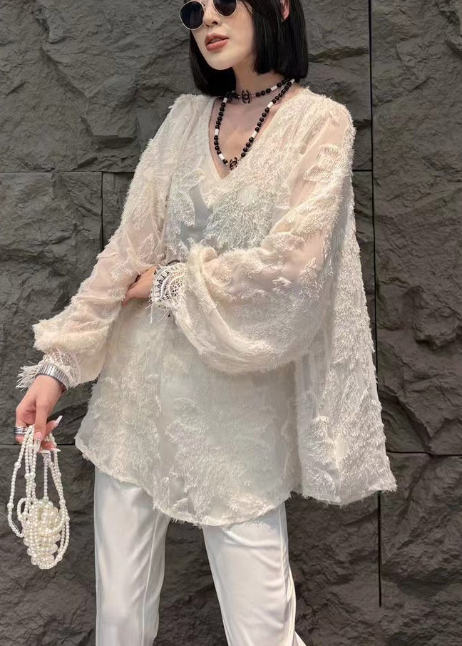 A Vintage Style Shirt with Delicate Timeless Details