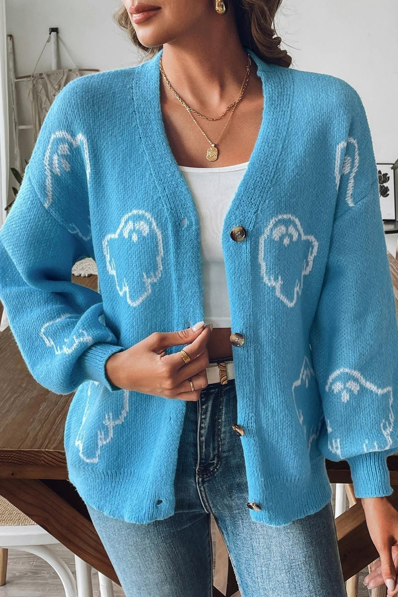 Well Tailored Cardigan with a Graceful Silhouette
