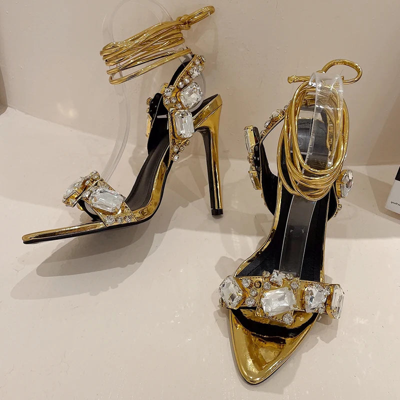 A Vintage Style Heels with Delicate Timeless Details