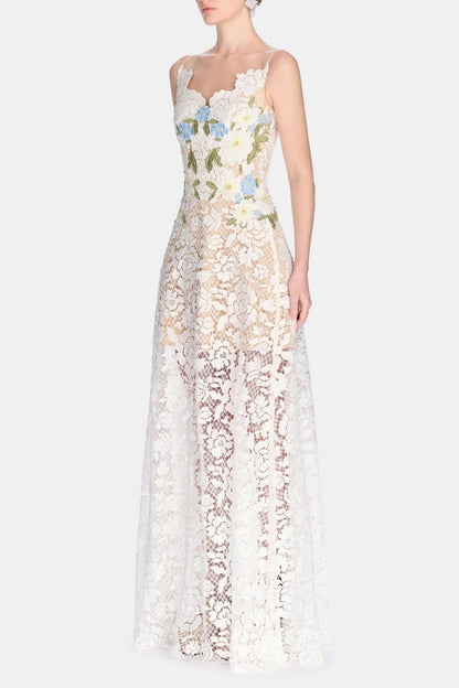A Vintage Style Dress with Delicate Timeless Details