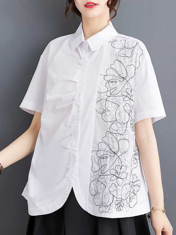Well Tailored Blouse with a Graceful Silhouette