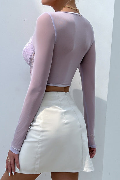 A Vintage Style Top with Delicate Timeless Details