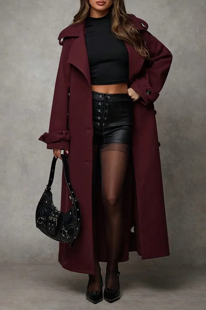 A Vintage Style Coat with Delicate Timeless Details