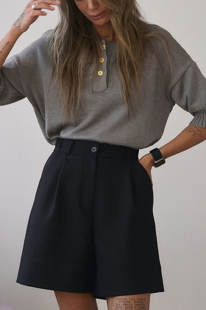 Beautifully Finished Sweater in a Timeless Design