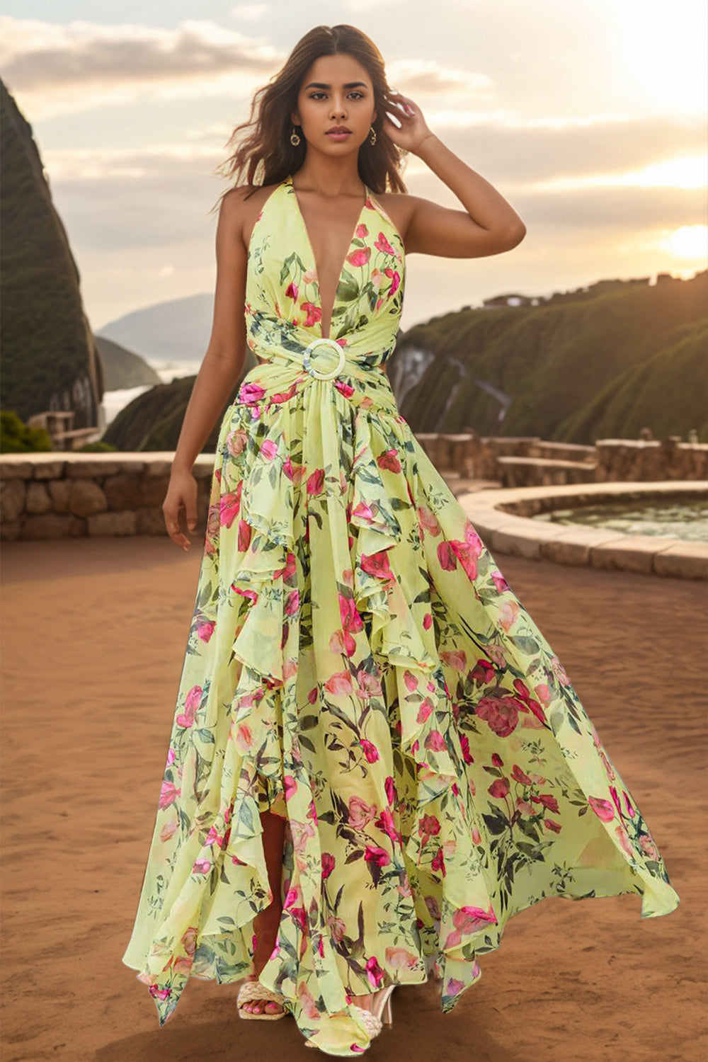 Classic Vintage Dress with a Flattering Fit