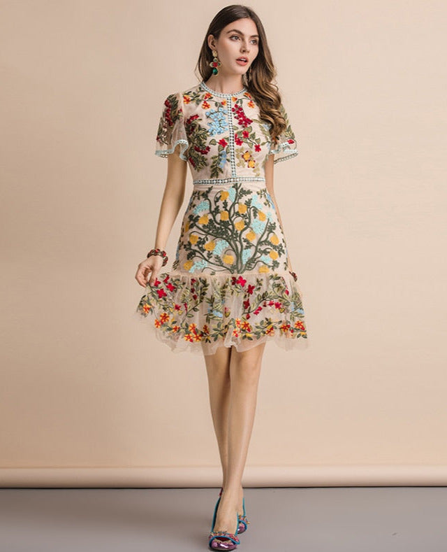 Elegantly Styled Dress for Everyday Wear