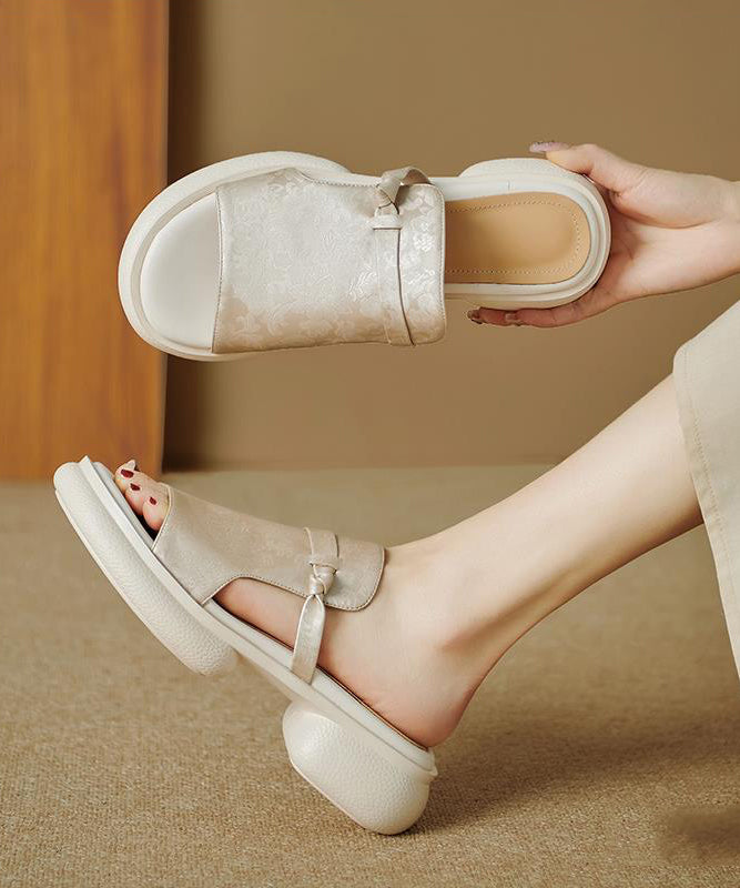 Vintage Inspired Sandals with a Contemporary Edge