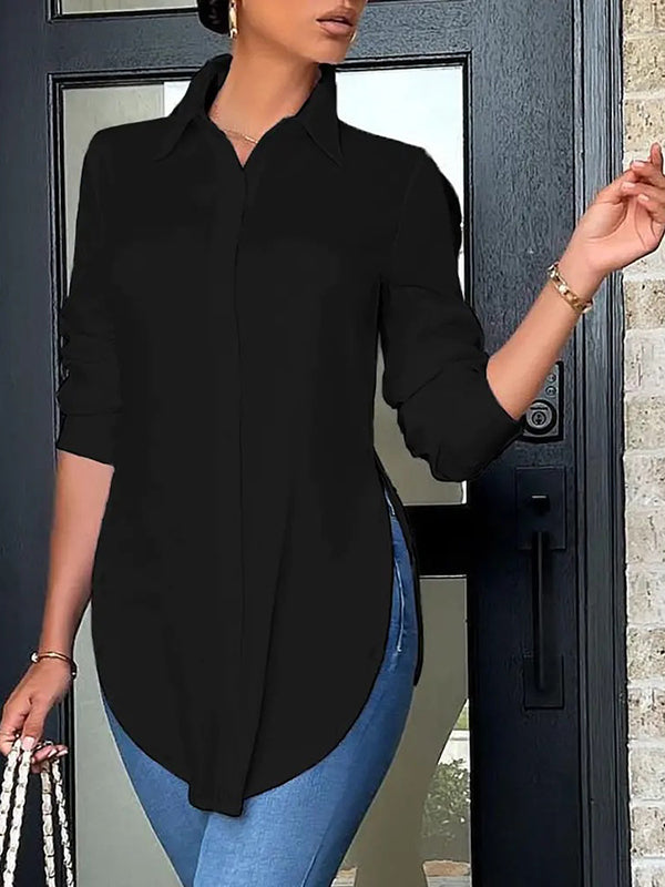 Well Tailored Blouse with a Graceful Silhouette