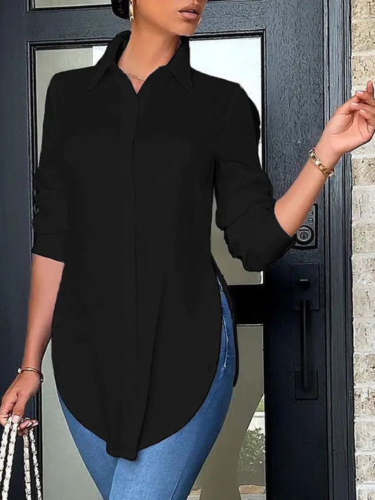 Well Tailored Blouse with a Graceful Silhouette