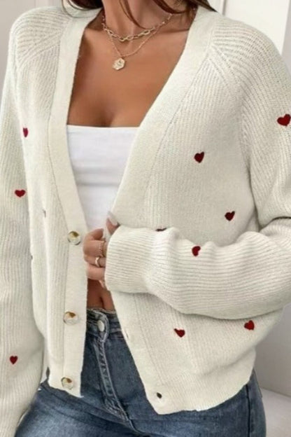 Well Tailored Cardigan with a Graceful Silhouette