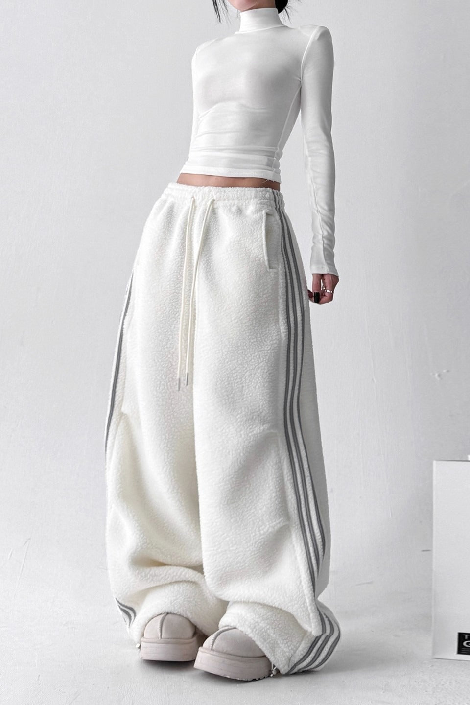 A Vintage Style Pants with Delicate Timeless Details