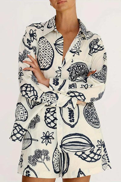 A Vintage Style Shirt with Delicate Timeless Details