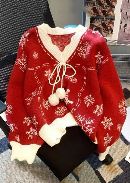 A Vintage Style Sweater with Delicate Timeless Details