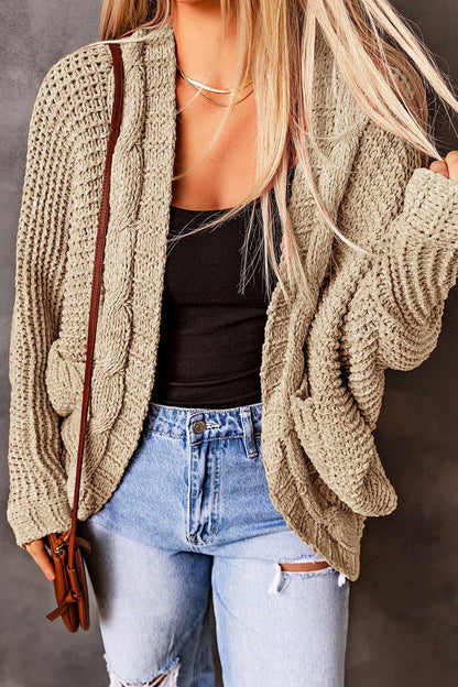 Well Tailored Cardigan with a Graceful Silhouette