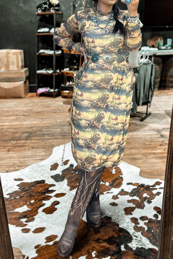 Classic Vintage Dress with a Flattering Fit