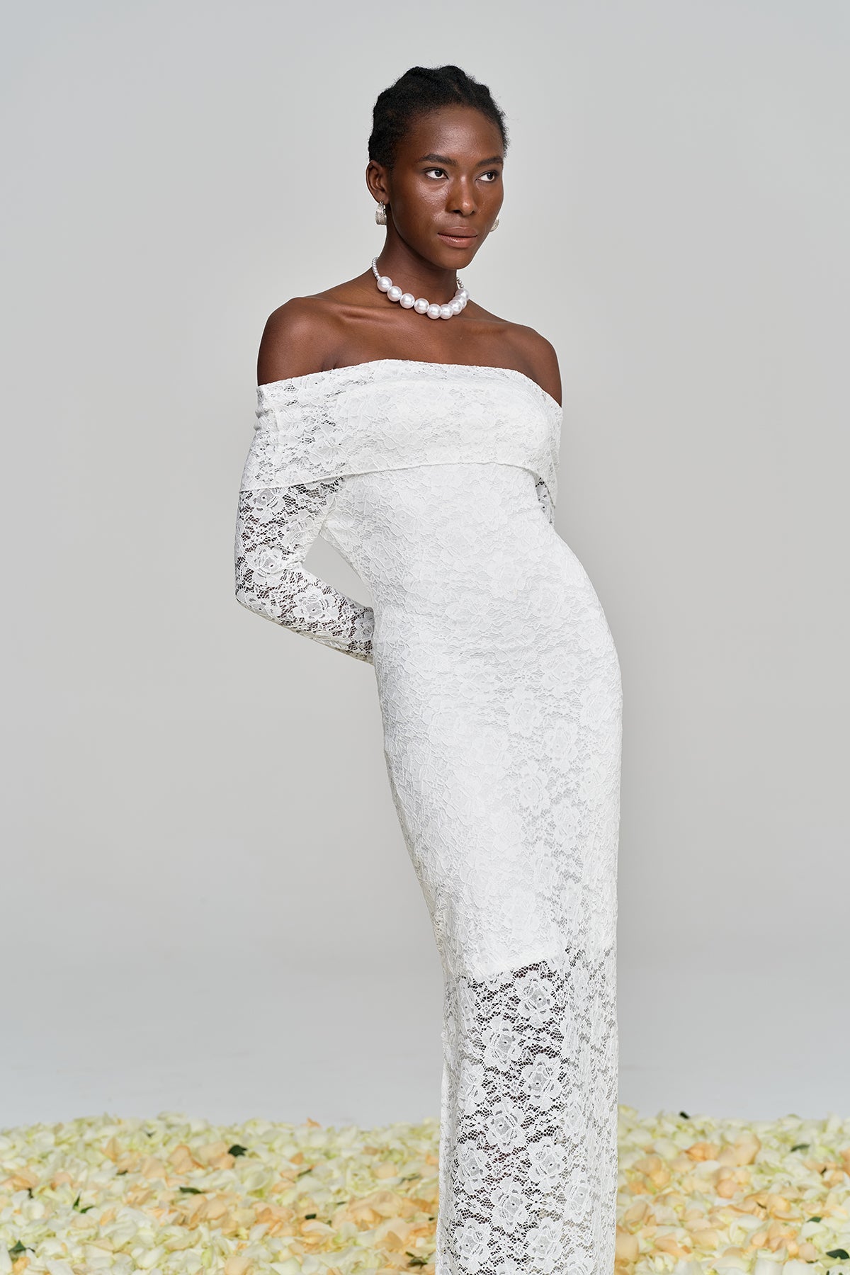 A Vintage Style Dress with Delicate Timeless Details