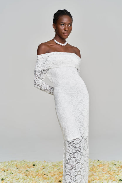 A Vintage Style Dress with Delicate Timeless Details