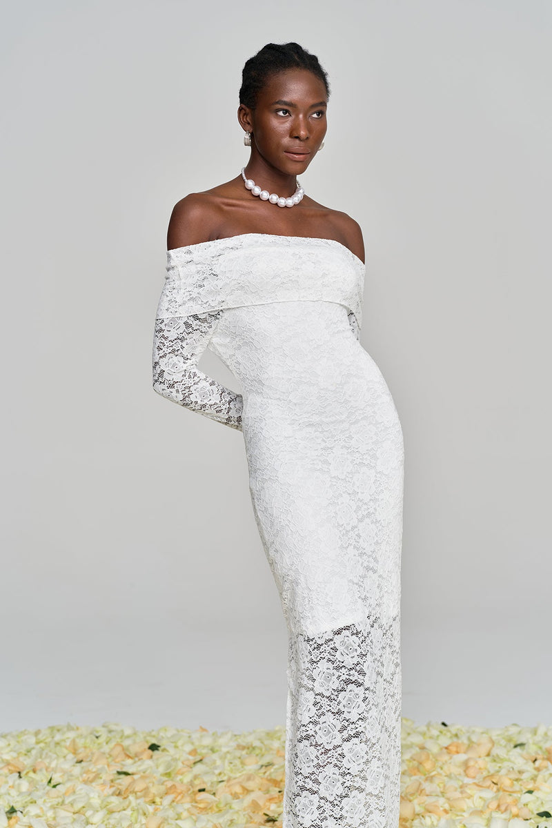A Vintage Style Dress with Delicate Timeless Details