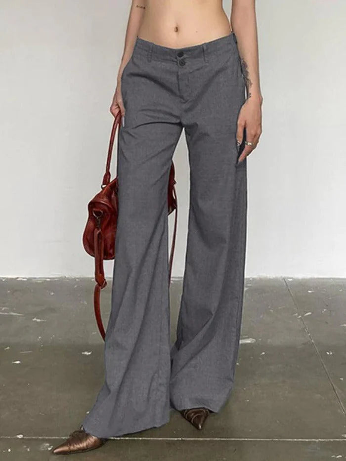 A Vintage Style Pants with Delicate Timeless Details