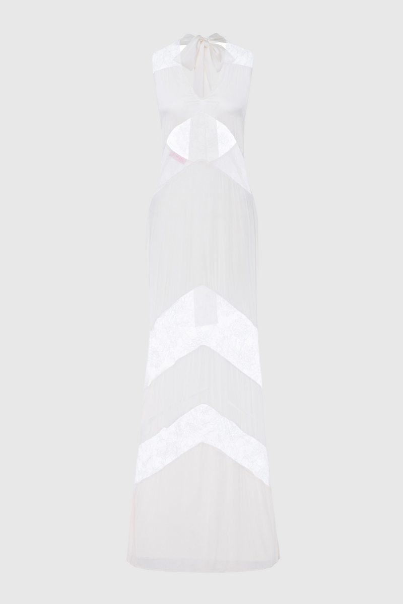 A Vintage Style Dress with Delicate Timeless Details