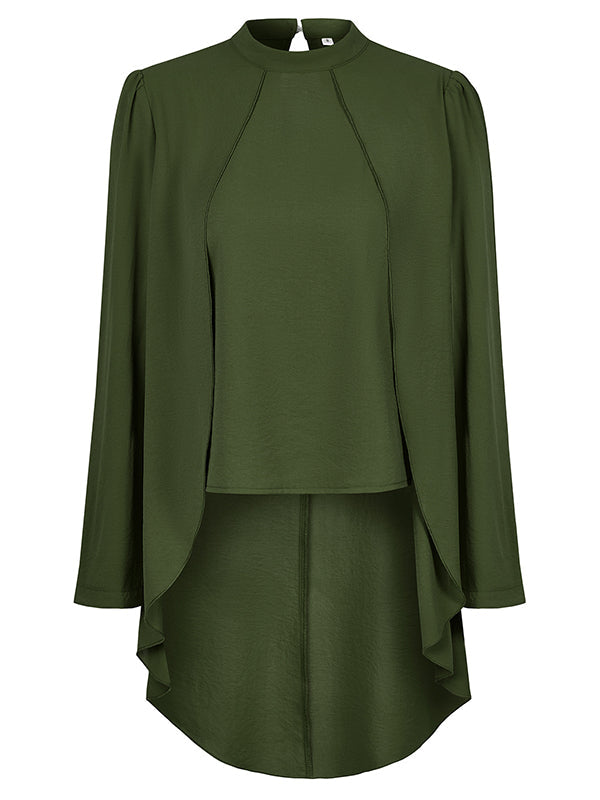 Well Tailored Blouse with a Graceful Silhouette